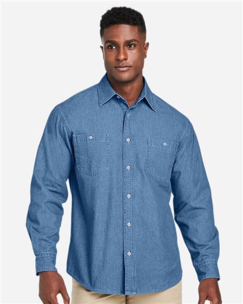 Unisex Denim Shirt Jacket