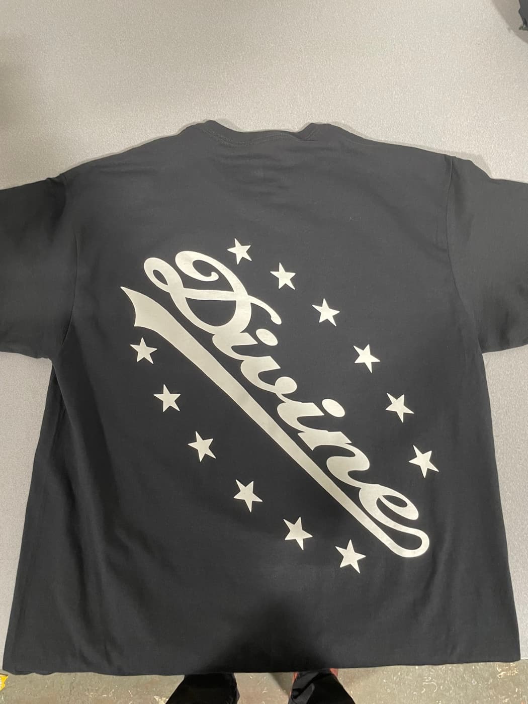 Divine — Metallic Screen Print