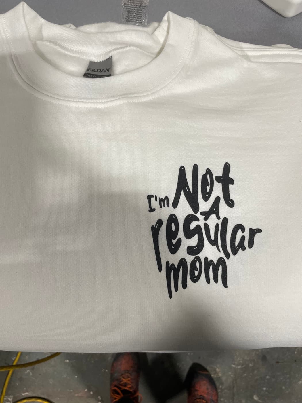 Not a Regular Mom — Screen Print