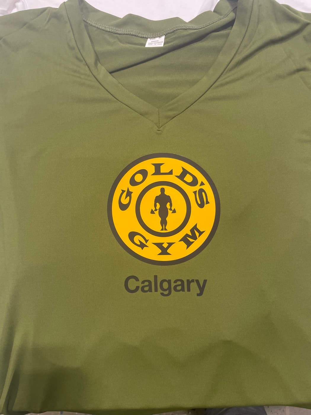 Gold's Gym Calgary — DTF Print