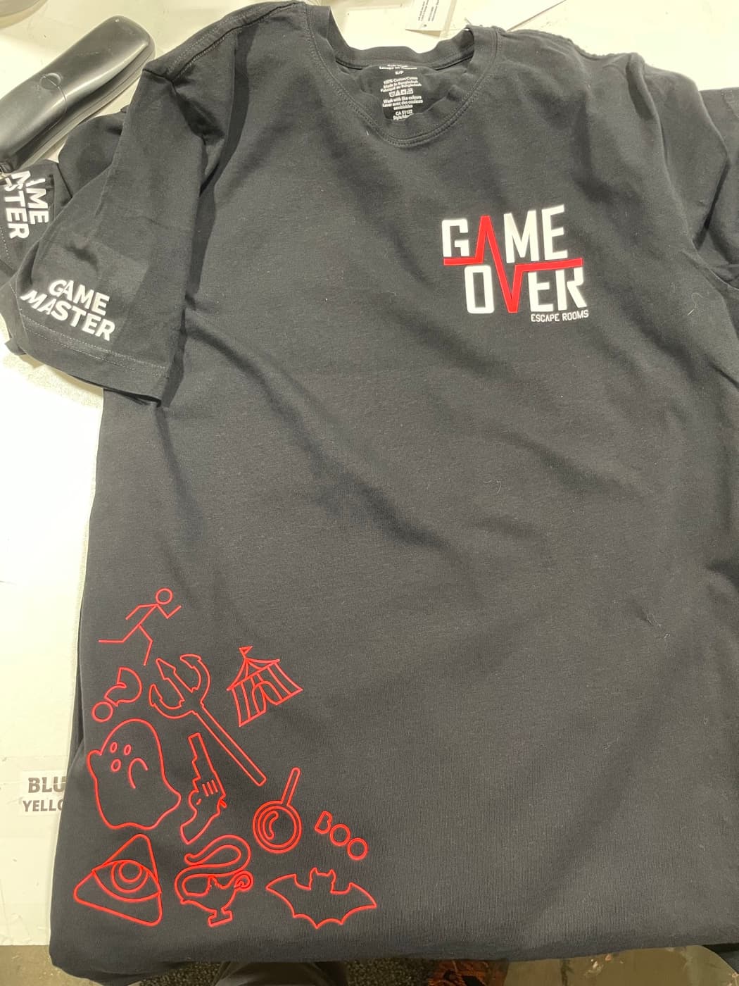 Game Over Escape Rooms — 2-Sided Print